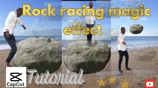Rock racing magic effect, capcut magic tutorial