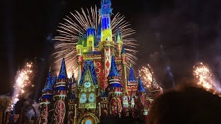 Show de fogos do Magic Kingdom | VALE A PENA ASSISTIR! É EMOCIONANTE! | #RAYNADISNEY