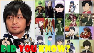 Yuichi Nakamura (Gray/Bruno) - Voice acting/seiyuu 中村 悠一 声優 collection that you might not know!