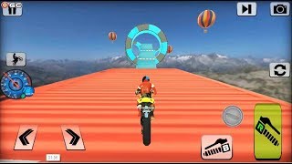 Bike Impossible Tracks Race 3D Motorcycle Stunts - Android gameplay FHD screenshot 4