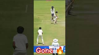 left arm off spin bowling 🔥 bowled him 🔥#cricketshorts #cricket #viralshorts #shorts