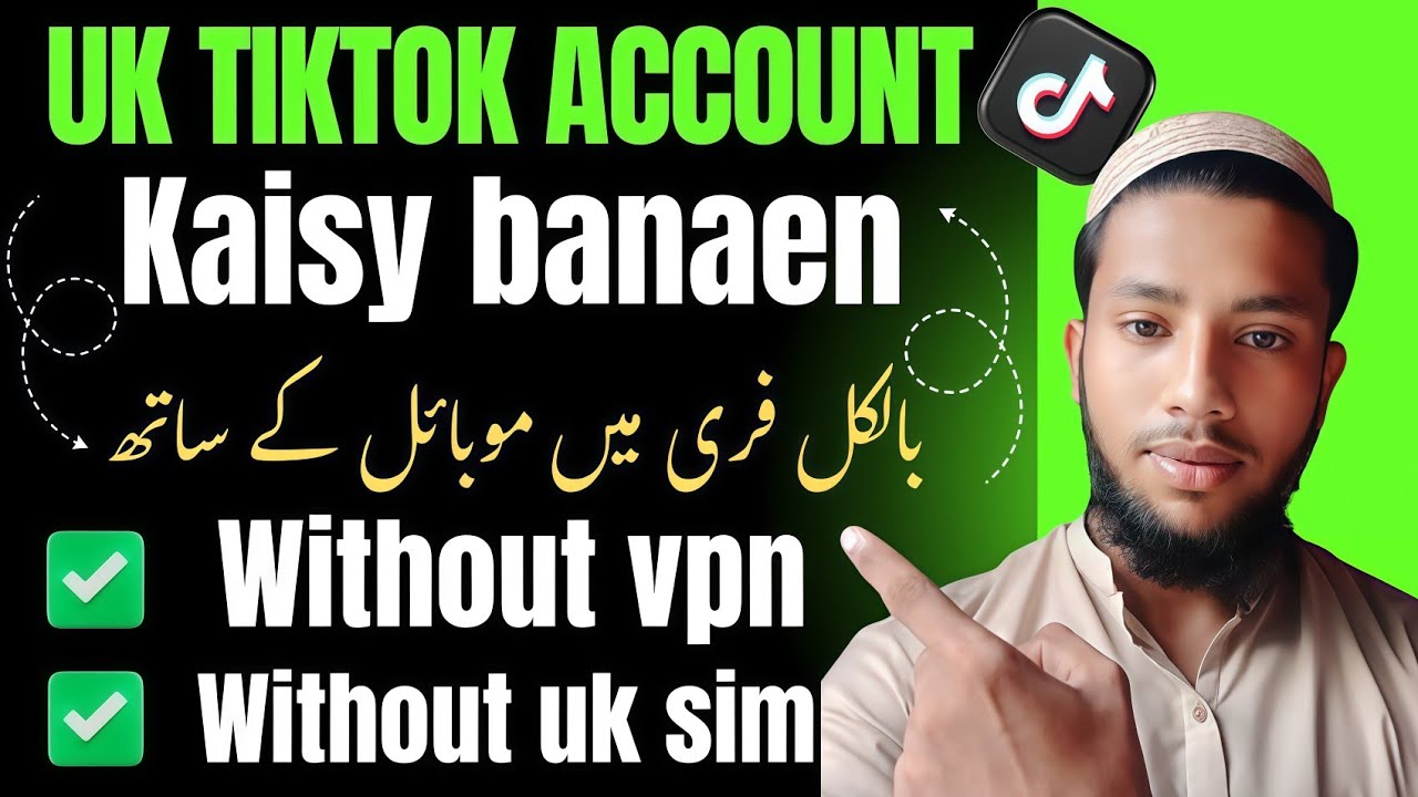 How to create a uk 🇦🇺 TikTok account | with out vpn | with out uk sim | bilkul free with out premium