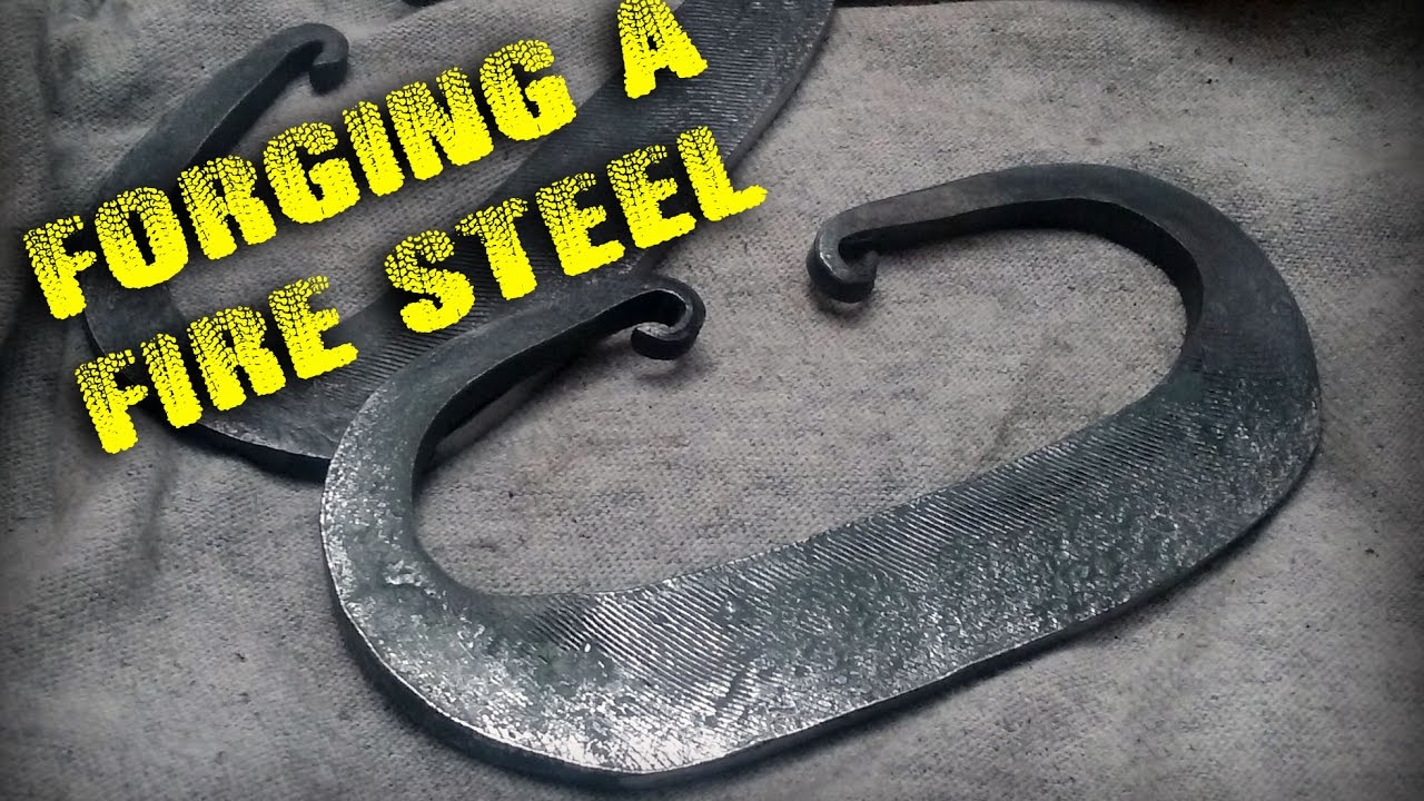 a Fire Steel From an Old File YouTube