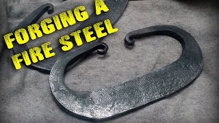 Forging a Fire Steel From an Old File