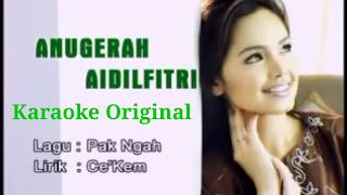 Siti nurhaliza -  Anugerah aidilfitri (Karaoke original)