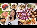 WHAT I EAT IN A WEEK as college + high school students living alone (healthy + realistic)