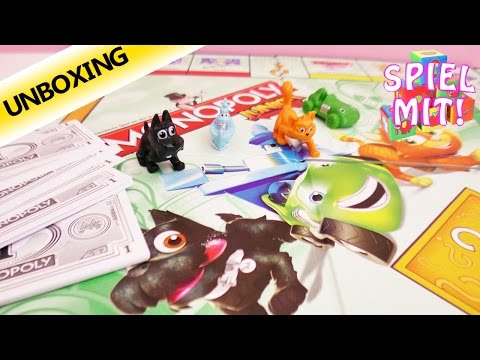 Wir spielen Monopoly Junior | Kathi erklärt die Regeln - Unboxing und Demo