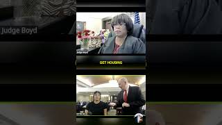 Judge Boyd Grants Early Termination — "She's A Victim Of Domestic Violence"