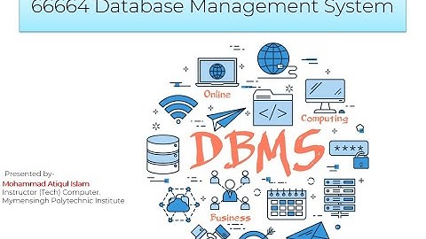 what is database and database management system chapter-1