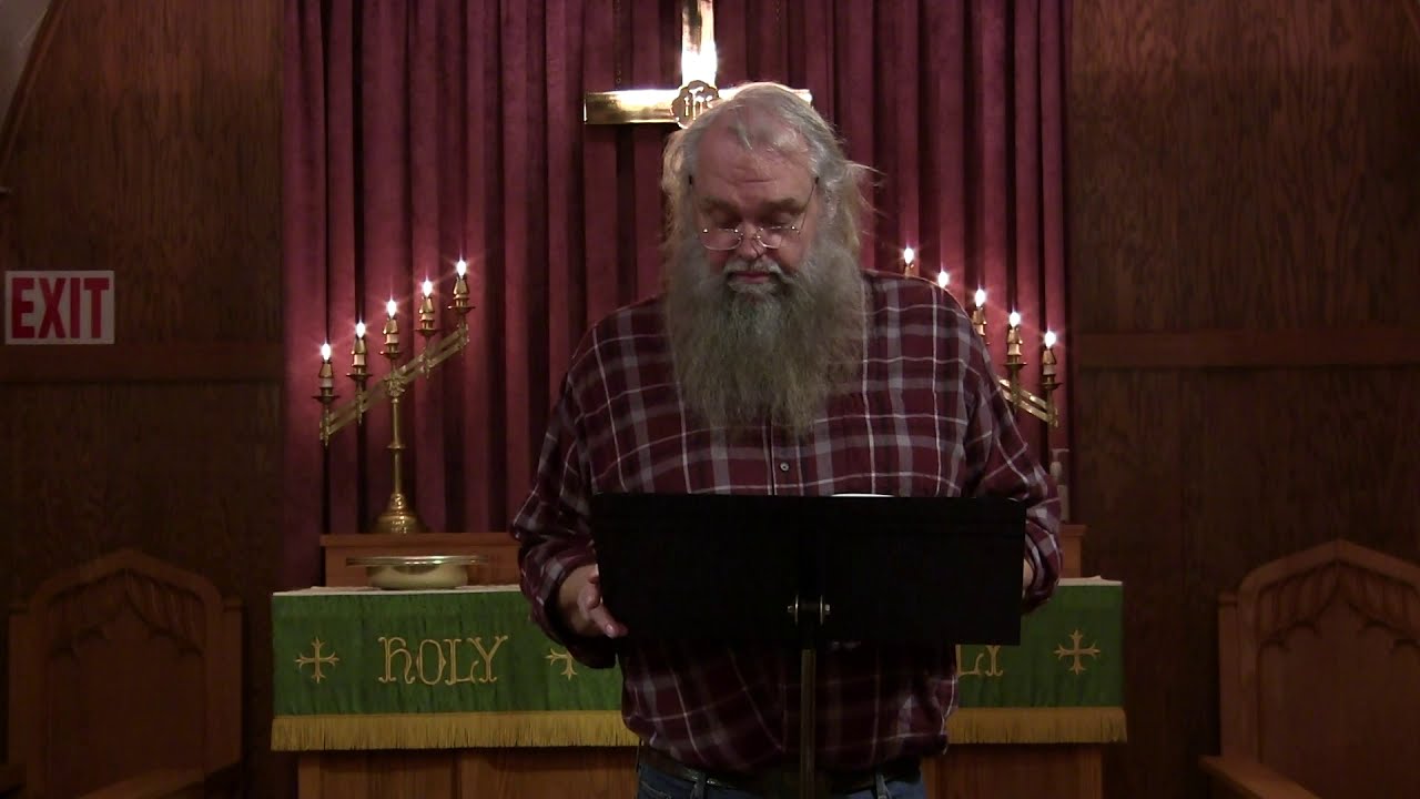 Oklee Lutheran Parish Worship Service Nov 15, 2020 YouTube