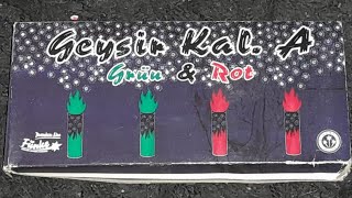 Geysir Kal. A ( Grün & Rot ) von Funke Fireworks  Kat.1 | ☆ TPyro ☆