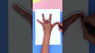 Easy Giraffe Drawing Hack! 🦒✨