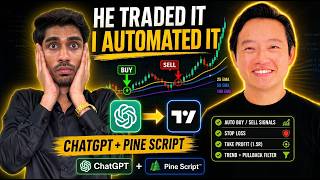 I Turned a Trader's Strategy Into a TradingView Indicator Using ChatGPT | Pinescript | Algo Trading