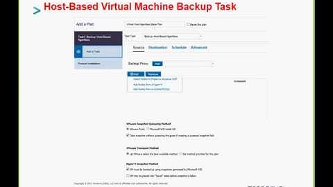 Arcserve Unified Data Protection V6.5 Plans and Tasks