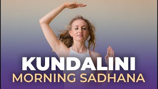 Easy Kundalini Yoga for Beginners | KUNDALINI YOGA MORNING SADHANA