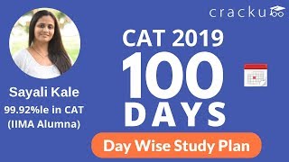 CAT 2019 100-Days Study Plan 📅 Day Wise Schedule