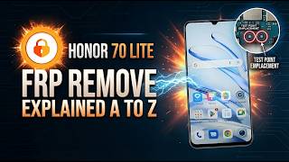 Honor 70 Lite FRP BYPASS ( TestPoint location include ) | Explained A to Z. screenshot 1
