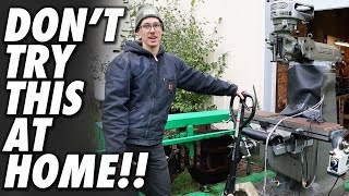 How to Move a Bridgeport Milling Machine