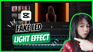 Creating Fake Side LED Light Effect in CapCut PC (Pro) - Step-by-Step Tutorial