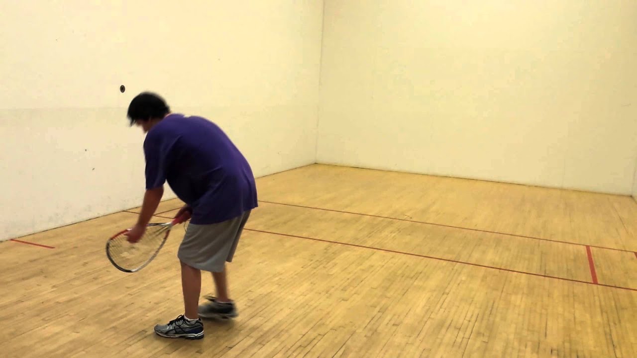 Racquetball backhand YouTube