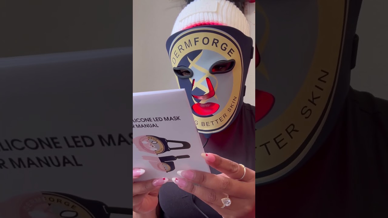 How to Use a DermForge LED Mask