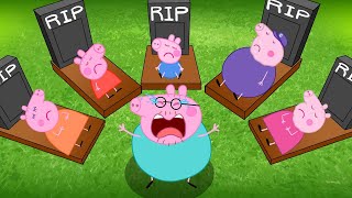Please Wake Up Everyone - Don't Leave Daddy Pig | Peppa Pig Funny Animation