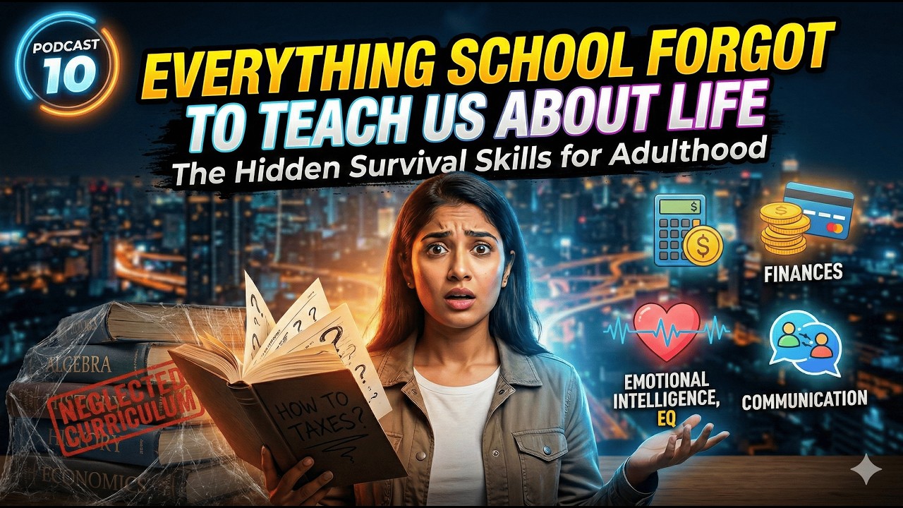 Podcast 10: Everything School Forgot to Teach Us About Life
