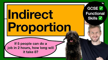 24. INVERSE PROPORTION: How Long Different Numbers of People Take to do a Job