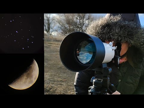 Телескоп Svbony sv501P 🔭 Обзор походного телескопа 70 мм с Алиэкспресс