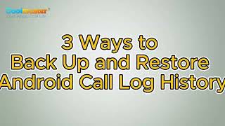 How to Back Up and Restore Call Logs on Android in 3 Ways screenshot 2
