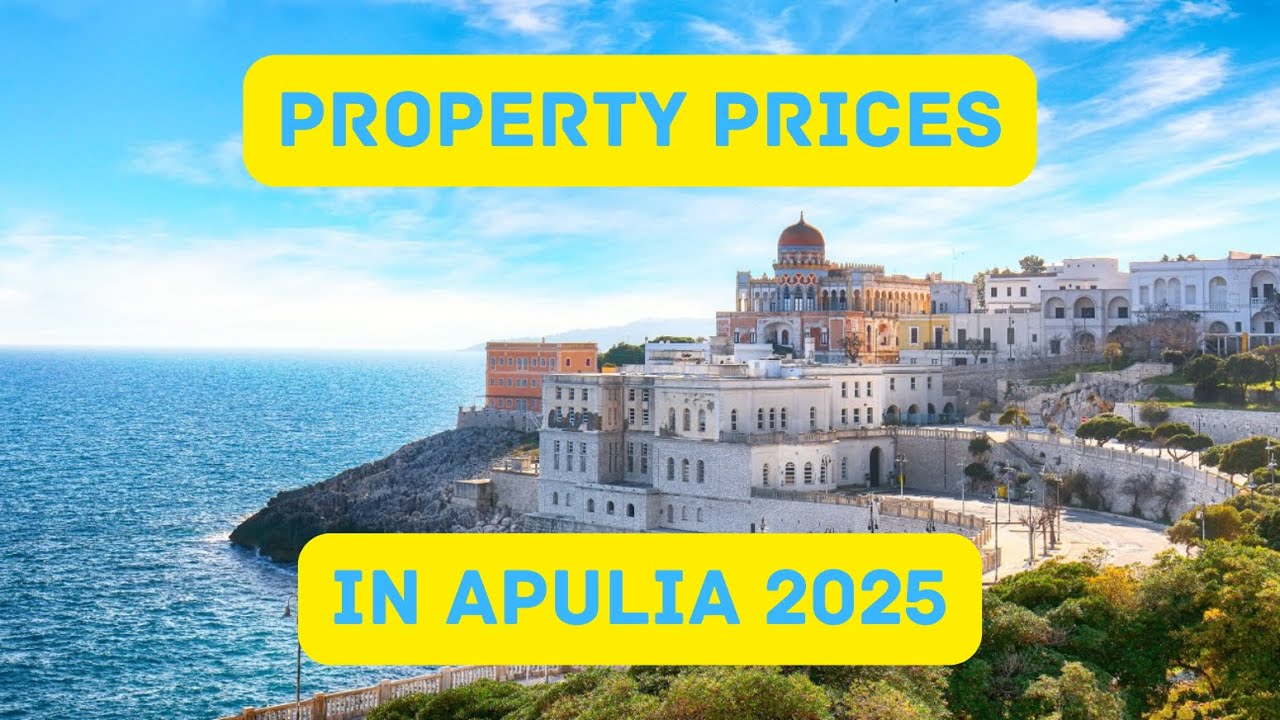 HOUSING PRICES IN APULIA / SUMMER 2025 / The Most Expensive and Cheapest Locations