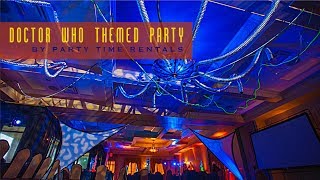 Party Time Rentals Doctor Who Themed Bar Mitzvah Time Lapse