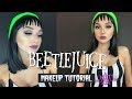 Beetlejuice &amp; Lydia Deetz Makeup Tutorial | Haley Marie