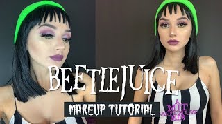 Beetlejuice &amp; Lydia Deetz Makeup Tutorial | Haley Marie