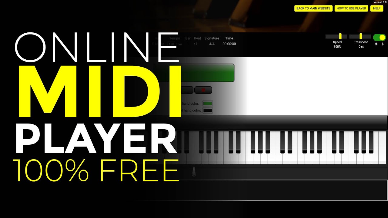 MIDI Piano Online — Play for free at