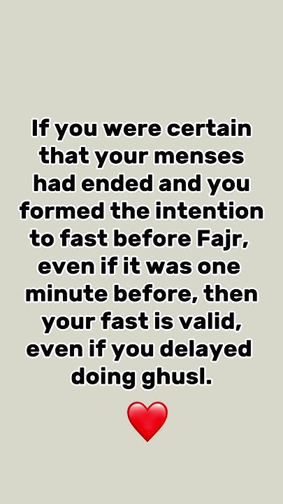 is-fasting-without-ghusl-after-period-valid-trending-shorts