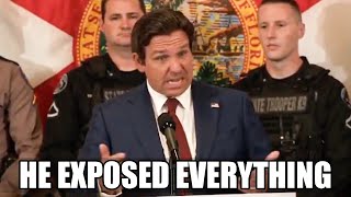 Ron DeSantis EXPOSES The Biggest Lie With One Line On Live TV