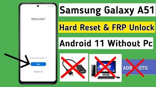 Samsung A51 Hard Reset & FRP Bypass Without PC/Tools | Unlock Google Lock without Adb Mode | screenshot 3