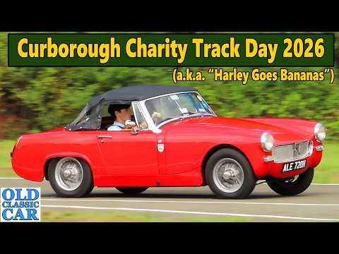 A fascinating display of cars at the Curborough charity day 2026 | MG gets towed ...