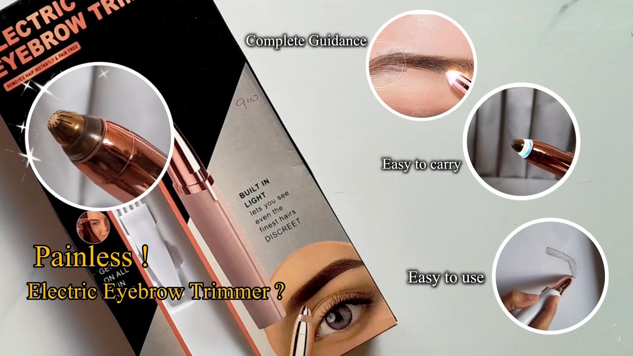 Electric Eyebrow Trimmer ✨️