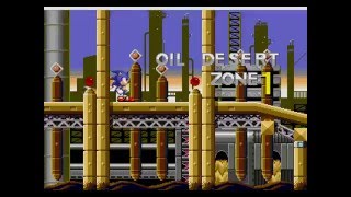 Sonic the Hedgehog 4 Genesis by Deadalive: Part 10: Oil Desert Act 1