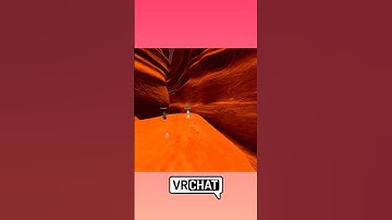 VRchat : Canyon Jumping With Low Gravity - Quest 3 Virtual Reality