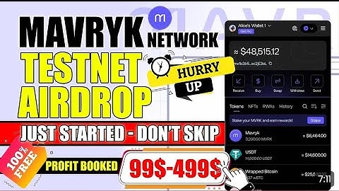 Mavryk Network Verfied Testnet Airdrop🔥Today Latest Upcoming Free Crypto Airdrop #airdrop2025