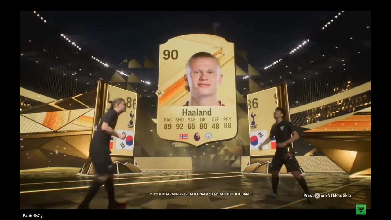 🚨Official Two Players Walkout Animation ✅ EAFC 24 Pack Opening