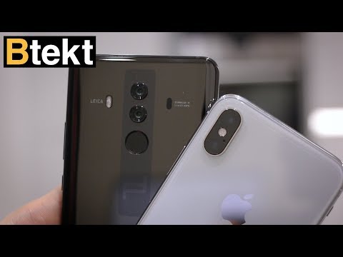 €1,300+ each?! Huawei Mate 10 Porsche Design vs iPhone X