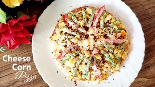 Banao is trah se ghar pe Cheesy Corn Pizza aur khoob maze se khao 💃