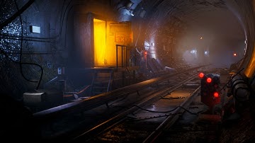 3D Environment, Subway Tunnel