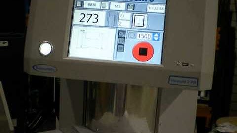 Paper counting machine - Vacuumatic Vicount 3 - Counting of lined paper