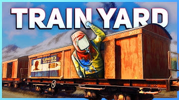 Train Yard Monument Loot & Puzzle Guide | Rust Tutorial