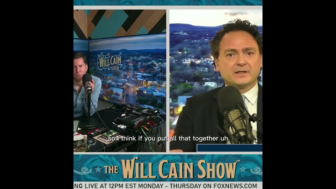 Ai saving human lives I Will Cain Show on Fox!📺 